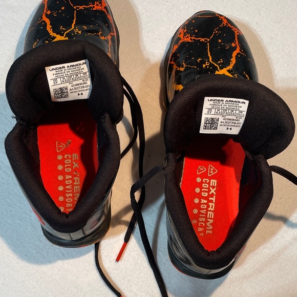 Under Armour Spotlight Franchise 4 RM Jr. Phoenix Fire Baseball Cleats EUC - Picture 11 of 15